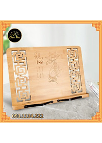 Kệ đọc kinh giá đỡ sách bằng tre size 29x39cm