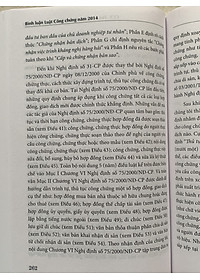 Bình Luận Luật Công Chứng Năm 2014 