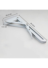 Bộ Giá Đỡ Ke Bàn Gấp Treo Tường KUNBE, Bản Lề Gập Thông Minh Tiết Kiệm Không Gian, Chịu Tải Tốt