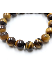 Vòng Tay Đá Mắt Hổ Vàng 10MM