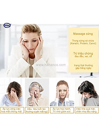 Cây Mát xa ấn huyệt bằng sừng thần thánh (MH804) Đầu tròn đánh bay vết nhăn da mặt - Chăm sóc sức khỏe