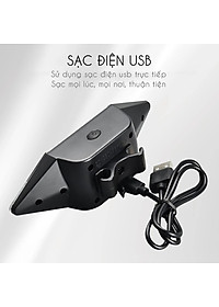 Đèn LED Xi Nhan Không Dây Rẽ Trái Phải Gắn Đuôi Xe Đạp Điều Khiển Không Dây Từ Xa Sạc Điện USB Mai Lee