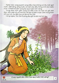 Tủ Sách Phát Triển Ngôn Ngữ Tiếng Việt - Truyện Cổ Tích Việt Nam Đặc Sắc - Cô Gái Tóc Dài