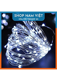 Đèn Led Đom Đóm Dây Đồng Uốn Dẻo Trang Trí Noel, Giáng Sinh, Năm Mới