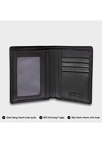 Ví nam da bò Trita ( Thời trang nam gấp 2 tiện dụng - Ví da RVN001 )