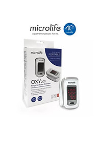 Máy Đo Nồng Độ Oxy Trong Máu Và Nhịp Tim Microlife OXY200 | Máy Chuyên Dụng Tại Các Bệnh Viện , Phòng Khám , Gia Đình