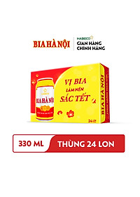 Combo 2 Thùng Bia Hà Nội - Thùng 24 lon 330ml