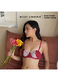 Áo Ngực Cúp Ngang Phối Viền Ren  Miley Lingerie BRM04202