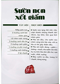 Sách Món Ăn Được Ưa Thích - Món Ăn Đãi Khách