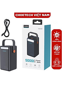 Pin sạc dự phòng Choetech B664 dung lượng siêu khủng 50000mAh công suất 65W (Hàng chính hãng)
