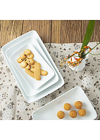 Khăn ăn Long Phương - Đĩa sứ đựng khăn ăn trong nhà hàng khách sạn