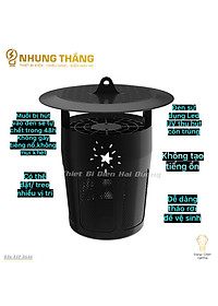 Đèn Bắt Muỗi Rạng Đông - Máy Bắt Muỗi Thông Minh Rạng Đông DBM01 Không Tạo Mùi, Không Gây Ồn, An Toàn - CÓ VIDEO