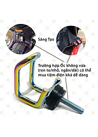 [Ngầu] Móc Treo Titan Chữ U Dành Cho Xe Máy - KLVQ-MTTU (Trộn 7 Màu)