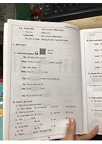 Bài tập tuần tiếng anh 3 tập một 