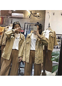 ÁO KHOÁC JEAN KAKI UNISEX CAO CẤP - NHIỀU MÀU