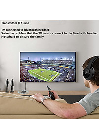 ROGTZ - Thiết bị thu phát Bluetooth 5.0 2 trong 1 BT-13 Kết nối âm thanh không dây Kết nôi đa dạng Android/IOS/Tablet/PC/Laptop/CD/Mp3-Player Ổn định Âm thanh mượt mà Cổng 3.5mm Pin 200mAh/3.7V Khoảng cách 10m Dải tần 2.402GHz - 2.480GHz Hàng Chính Hãng