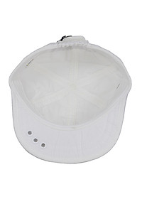 Mũ lưỡi trai mỏ mềm bít đuôi cho bé từ 1 đến 3 tuổi gắn logo chữ Z kèm đục 3 lỗ sò ở mỏ kết độc đáo - Trắng