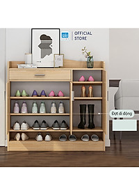 Tủ Giày Gia Đình Hiện Đại Nhiều Ngăn, Tiết Kiệm Diện Tích Thương Hiệu SIB Decor TG06