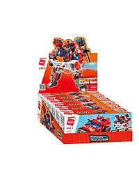 Hộp 6 bộ đồ chơi lắp ráp Chiến binh Sao Hỏa 6in1 Qman 1416 (498 chi tiết)