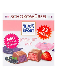 Chocolate Ritter Sport Joghurt Mix 176gr (22 viên)