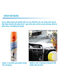 Dung dịch tạo bọt xịt rửa da ghế, giặt đệm, làm sạch đồ da 206730m