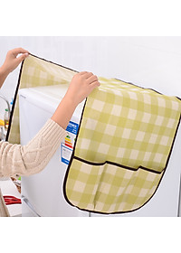 Tấm phủ bảo vệ tủ lạnh có túi 2 bên PaKaSa - Họa tiết giao ngẫu nhiên
