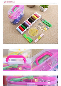 Bộ Kim Chỉ Khâu Vá Đa Năng Amalife - Tặng Kèm Nhiều Phụ Kiện (màu ngẫu nhiên)