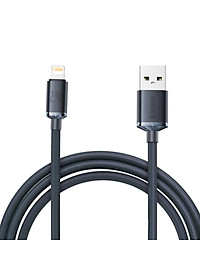 Cáp sạc nhanh, truyền dữ liệu tốc độ cao siêu bền Baseus Crystal Shine Series Fast Charging Data Cable IP 2.4A - Hàng chính hãng