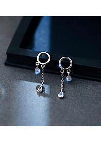 Bông tai hạt đá