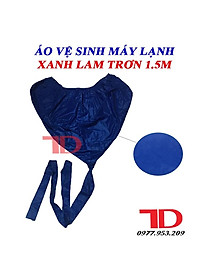 Áo vệ sinh máy lạnh cao cấp vải tổ ong dùng cho loại máy từ 1HP đến 1.5HP, áo vệ sinh máy lạnh 1.5m, áo vệ sinh vải trơn