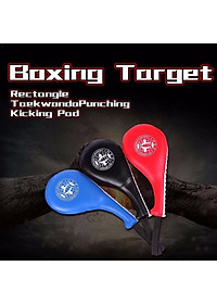 Đích Đá Tập Võ Thuật Cầm Tay Taekwondo, Vovinam, Karatedo Bằng Da PU Cao Cấp Cho Trẻ Em Và Người Lớn Chính Hãng miDoctor (1 cái)