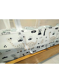 Màn Chụp Mùng Chụp Đỉnh Vuông Mộc Miên (2 Cửa ) nhiều Size