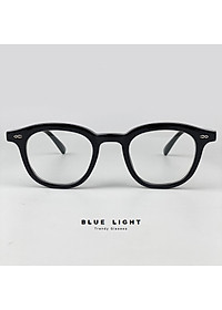 Gọng Kính Cận, Kính Giả Cận Nam Nữ Mắt Tròn Oval Nhỏ, Gọng Nhựa Dẻo TR90 Dày Dặn, Chống Ánh Sáng Xanh - BLUE LIGHT