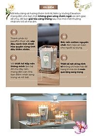 Nến ly vuông Elevation Yankee Candle size S - Rose Hibiscus (96g)