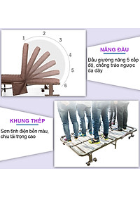Giường gấp kiểu dáng hàn quốc Nikita NKT-HQ90