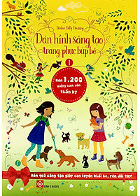 Bộ Sticker Dolly Dressing - Dán Hình Sáng Tạo Trang Phục Búp Bê - Bộ 1 (Bộ 4 Tập)