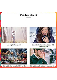 Khăn Lau Kính Nano Hộp 100 Miếng Giấy Lau Kính Chống Bám Hơi Nước, Lau Sạch Vân Tay Bụi Bẩn