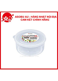 Hộp đựng thực phẩm 800ml (dạng tròn) dùng được lò vi sóng nội địa Nhật Bản