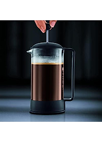 Bình pha trà, cà phê kiểu Pháp Bodum Brazil 1L-1548-01, xuất xứ Bồ Đào Nha