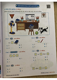 QB - đề kiểm tra toán 1/1 - kết nối