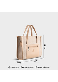 Túi Yuumy ( Thời trang nữ mini cói phối màu - Túi đeo chéo da Seasand YN209 )