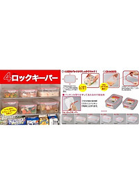 Hộp nhựa đựng thực phẩm chữ nhật 700ml - Hàng nội địa Nhật Bản