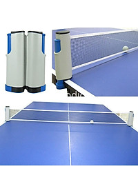 Combo 2 Vợt Bóng Bàn Tặng Kèm 3 Quả Bóng Bàn + Kẹp Trụ Lưới Bóng Bàn Rút Gọn Nhựa ABS 1,7m Chính Hãng dododios