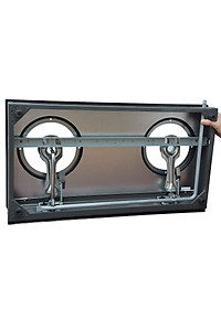 Bếp Ga Đôi Rinnai RV-365(G)N + Tặng kèm 1 bộ van và dây gas - Hàng Chính Hãng