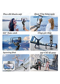 Nơi bán Gimbal chống rung điện thoại Q18, Gimbal điện thoại theo dõi chuyển động, Điều khiển từ xa, Gymbal chống rung