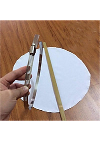 Đai inox 304 giữ nồi làm khuôn bánh cuốn (Bánh ướt) tặng kèm tô vít nhỏ