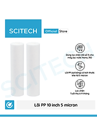 Combo 2 lõi lọc nước số 1 PP 10 inch 5 micron dùng trong máy lọc nước Nano/UF/RO, bộ lọc thô - Hàng chính hãng