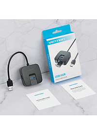 Bộ chia 4 cổng USB 3.0 Vention CHBBD - Hàng Chính Hãng