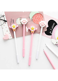 Set 20 Bút Bi Cây Viết Dễ Thương - Có Nhiều Hoạ Tiết Khác Nhau - Tặng kèm Túi Zip Đựng - Hàng Loại 1- Chính Hãng MINIIN