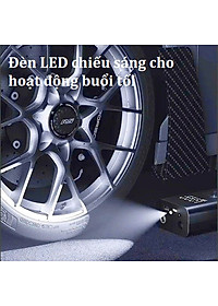 Máy Bơm Lốp Xe Máy Xe Đạp Không Dây Thế Hệ Mới 2025 150PSI LED Display Nhỏ Gọn Mạnh Mẽ Tự Động Ngắt Khi Đủ Hơi